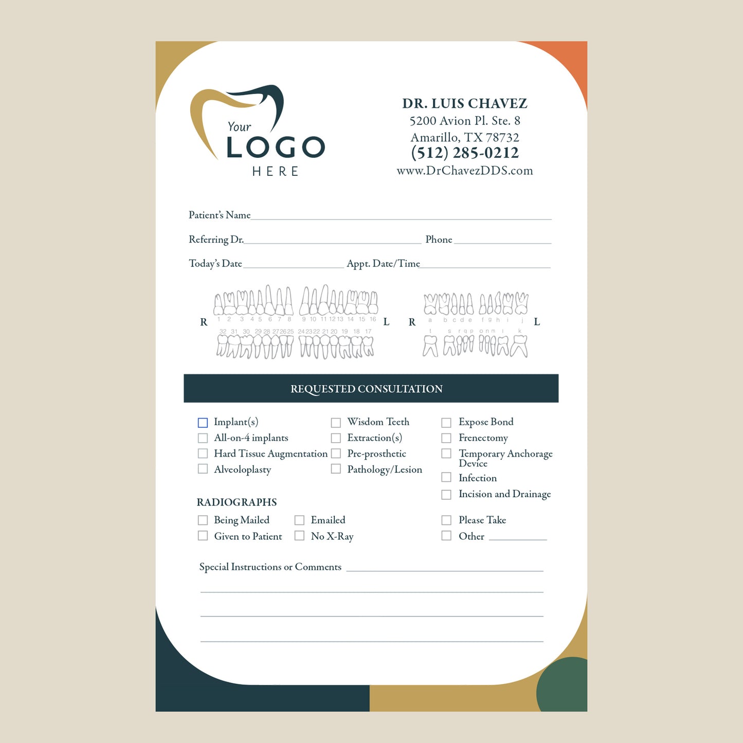 Referral Pads